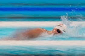 Katie Ledecky is expected to win her first gold of these Games.