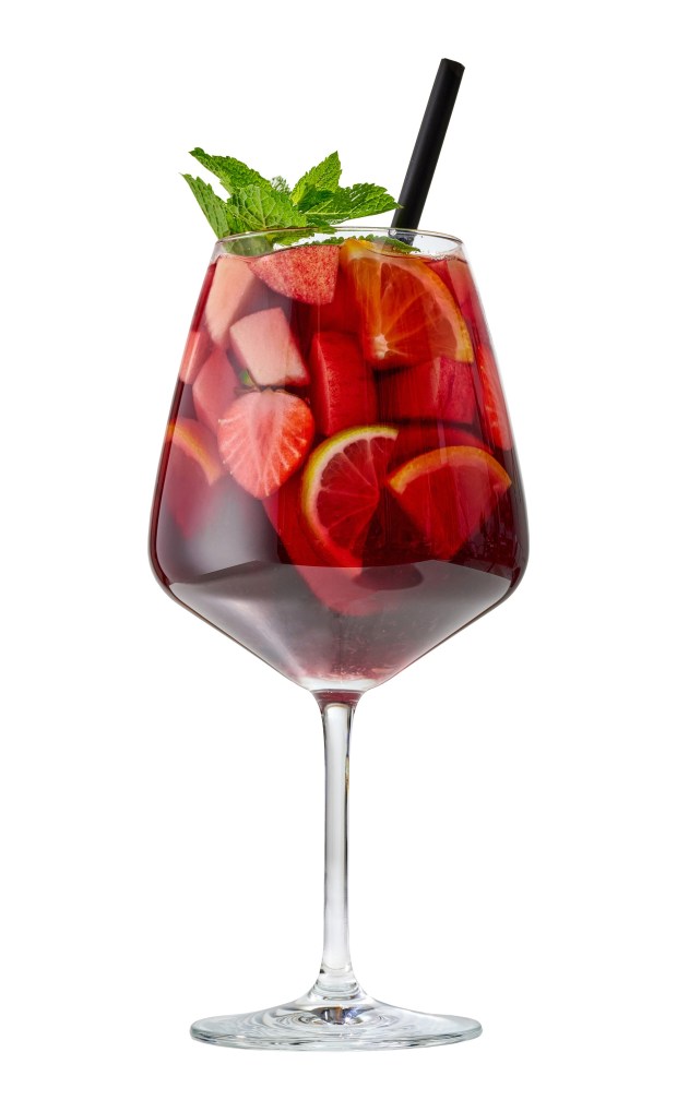 Ina Garten's Rosé Sangria augments the usual ingredients with pomegranate juice. (Photo by Getty Images)